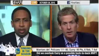 ESPN First Take Official – Stephen Curry Lead Warriors Beat Pelicans [www.MangaUp.Net]