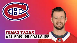 Tomas Tatar (#90) All 22 Goals of the 2019-20 NHL Season