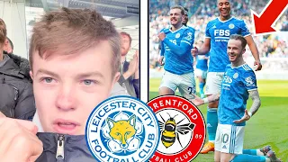 MADDISON AND CASTAGNE GOALS WIN IT! Castagne Screamer! Leicester 2-1 Brentford Match Day Vlog!