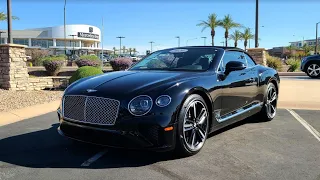 The $260,000 Bentley Continental GT W12 Convertible - FULL 4K Exterior Look!!