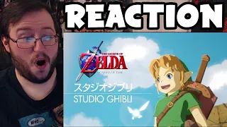 Gor's "Zelda Ocarina of Time 25th anniversary X Ghibli: CASTLE TOWN by RwanLink" REACTION