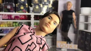 Barbie: Fashionista 193 Rooted Ken Doll Unboxing, Rebodying and Review