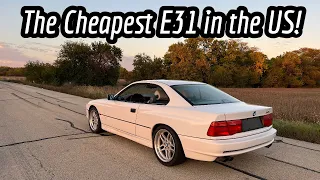 I Bought the CHEAPEST BMW E31 8 Series in America | So what's wrong with it?
