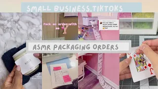 Asmr Packaging Orders🤍Part:3 | SmallBusiness.tiktoks #smallbusiness #ytshorts #asmrpackagingorders