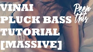 Massive Tutorial: Vinai Bass Tutorial (Off Beat Pluck Bass) [Free Patch + Template]