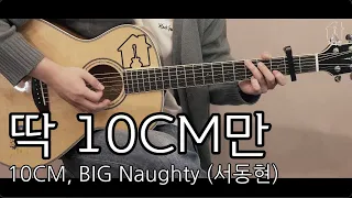 딱 10CM만 - 10CM, BIG Naughty (서동현) [TAB악보 I Guitar cover]