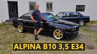 Alpina B10 3,5 E34 mit Saugmotor Tuning. Was von Alpina gemacht wurde um auf Mehrleistung zu kommen