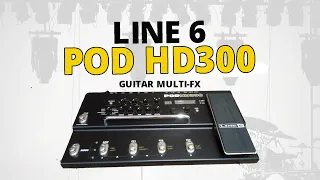 LINE 6 POD HD300 Guitar Multi Effects Demo