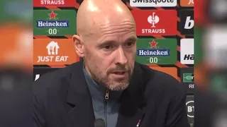 Erik ten Hag's reaction to Antony's spin skill during Man Utd vs Sheriff game