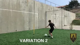 Essential wall drills to improve first touch. (Football/Futbol/Soccer) Drills