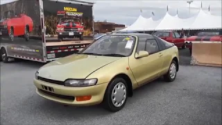 A Walk About A 1990 Toyota Sera At the 2018 Mecum Harrisburg