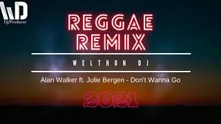 Alan Walker ft. Julie Bergen - I Don't Wanna Go ( Welthon Dj Reggae remix ) 2021