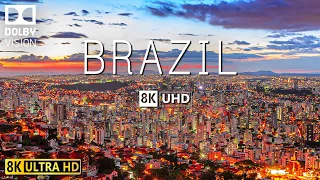 BRAZIL 8K Video Ultra HD With Soft Piano Music - 60 FPS - 8K Nature Film