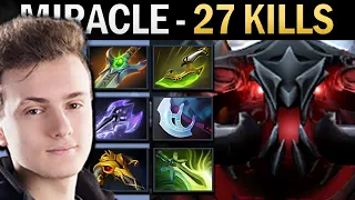 Shadow Fiend Dota Miracle with 27 Kills and Paladin - TI13