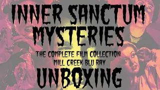 Inner Sanctum Mysteries: The Complete Film Collection Mill Creek Blu Ray Unboxing