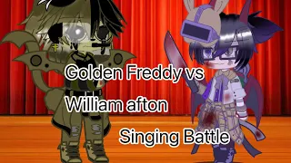 Golden Freddy vs William Afton singing battle! (Fnaf)