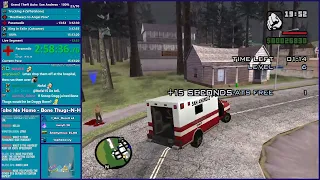 GTA San Andreas 100% Speedrun Practice - Hugo_One Twitch Stream - 10/6/2023