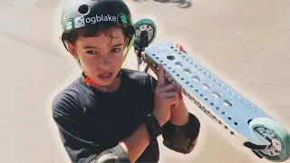 12 year old shredder at Woodward!