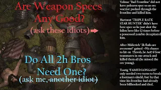 How Good are Weapon Masteries? How I Use Them on My Frontline - Battle Brothers Guide