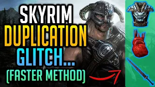 Skyrim Duplication Glitch | How to Duplicate Any Item (FASTER METHOD)