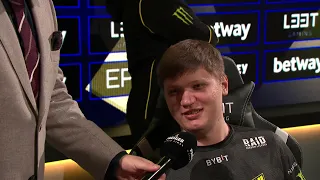 s1mple feels bad about his Blast rating