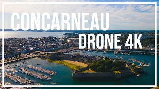 VIDEO CINEMATIQUE DE LA VILLE DE CONCARNEAU - MAVIC AIR 2 - DRONE 4K