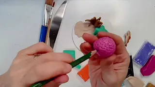 Let's Make: Coral Reef Sculpture with polymer clay