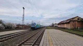 Meet of two Siemens Smartron in station Kaloyanovets