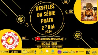 Renascer de Jacarepaguá 2024 – 2° Noite Série Prata / RJ - Desfile Superliga Carnavalesca - Ao Vivo
