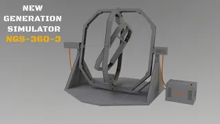 NEW GENERATION SIMULATOR NGS-360-3 | 3 Axis 360 degree simulator