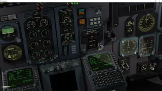 X-Plane 11. Rotate MD-80 Athens LGAV to Vienna LOWW