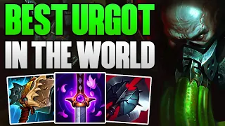 BEST URGOT IN THE WORLD CARRIES IN CHALLENGER! | CHALLENGER URGOT TOP GAMEPLAY | Patch 13.24 S13