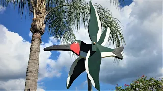 How to make the Best DiY Hummingbird Whirligig from Costa Rica