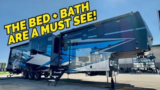 They did something different in this fifth wheel toy hauler! 2024 Heartland Cyclone 4118