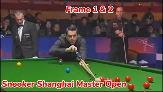 Snooker Shanghai Master Open Ronnie O’Sullivan VS Mark Williams ( Frame 1 & 2 )