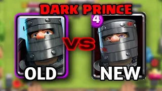 OLD dark prince vs NEW dark prince - CLASH ROYALE👇 SUBSCRIBE👇PART-1