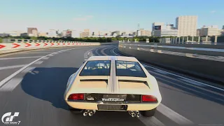 Gran Turismo 7 | De Tomaso Mangusta '69 (Christian Dior) - Tokyo Expressway South Clockwise [4K PS5]