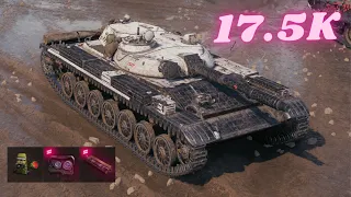 17.5К  засвете на  Т-100 ЛТ  World of Tanks