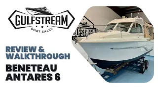 Beneteau Antares 6 w/ Volvo Penta D3 110HP Shaft Drive Diesel — Review & Walkthrough