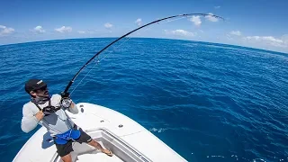 The Best Ever Giant Trevally DRONE Strikes!