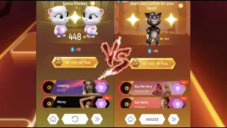 Talking Angela vs Talking Tom,Tiles Hop EDM RUSH