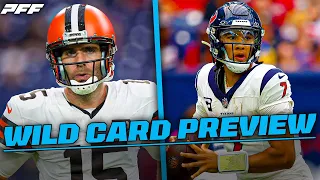 Browns vs. Texans NFL Wild Card Weekend Game Preview | PFF