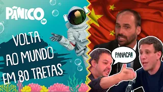 Eduardo Bolsonaro fala sobre CHINA e gera TRETA ENTRE ADRILLES E SAMY DANA