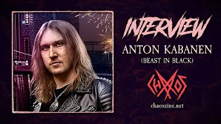 "I don't listen to metal that much anymore" - interview with Beast in Black's Anton Kabanen