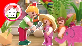 Playmobil Familie Hauser - Anna und Mia spielen Dschungel - Kinderserie mit Anna und Lena