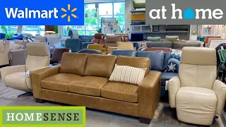 HOME SENSE WALMART AT HOME FURNITURE SOFAS ARMCHAIRS TABLES SHOP WITH ME SHOPPING STORE WALK THROUGH