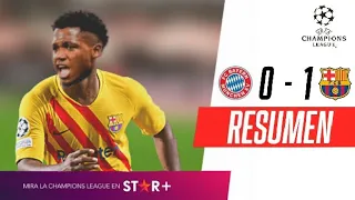 ¡EL BARSA A OCTAVOS CON MILAGRO EN EL ALLIANZ ARENA! | Bayern Munich 0 - 1 Barcelona | RESUMEN