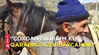 Erməni çoban: Azərbaycan pasportu alıb, Azərbaycanda yaşayacam - APA TV