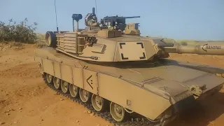 Rc 1/16 Abrams m1 a2 heng long upgrade part 1