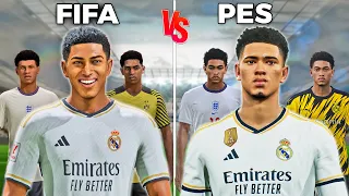 Jude Bellingham evolution - FIFA vs PES [2021 - 2024] ✅ Fujimarupes